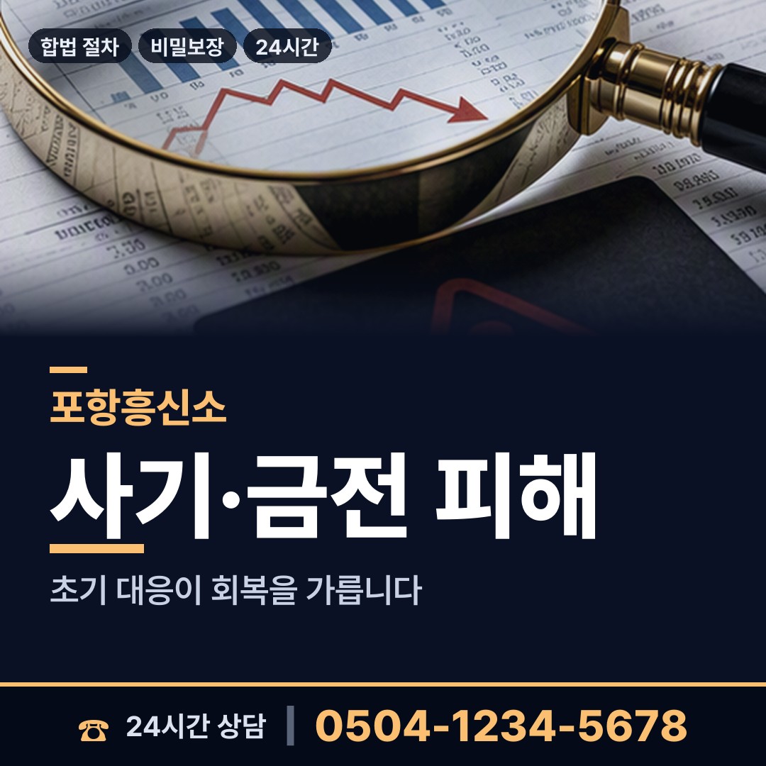 포항 상대동 상표도용조사 상담 안내